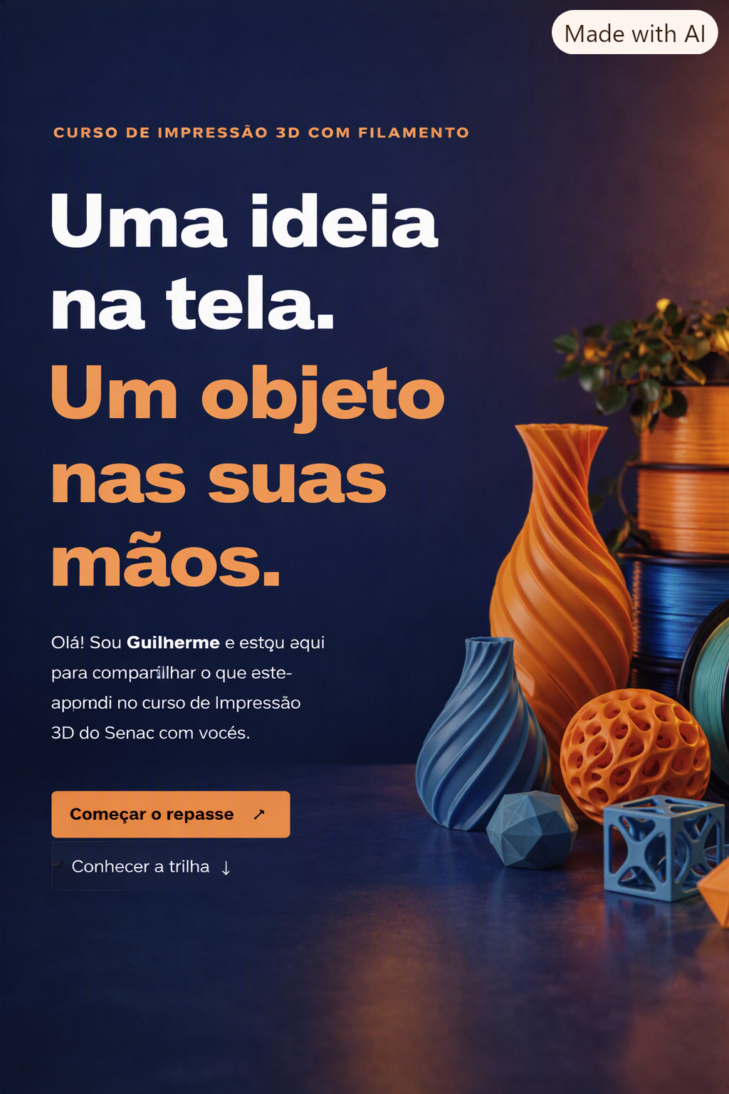 Imagem da notícia Uma ideia na Tela Um objeto nas suas mãos